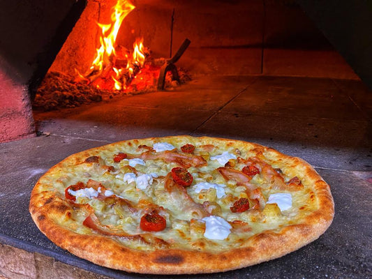 idea Gourmet: Pizza con Patate, Pancetta e Stracciatella